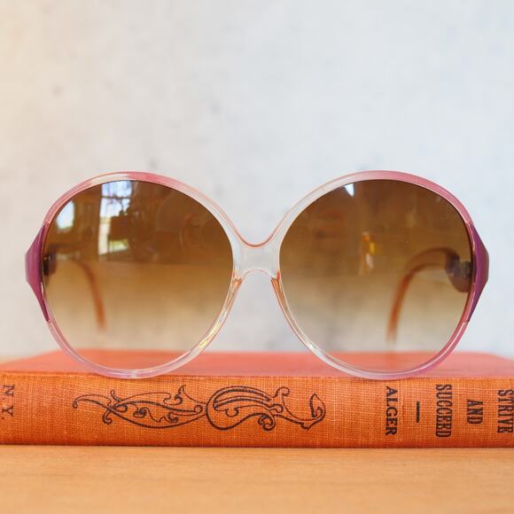 Vintage 1980s Sunglasses NOS Taiwan Multicolor Grandma Retro Festival Boho main image 15